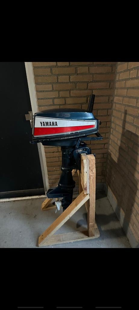 Yamaha buitenboordmotor 8pk w-takt, Ophalen, Gebruikt, Motor en Techniek, Motorboot