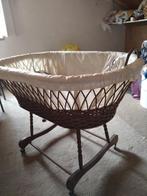 Rieten wiegje, Kinderen en Baby's, Babywiegjes en Ledikanten, Ophalen, Gebruikt, Wieg