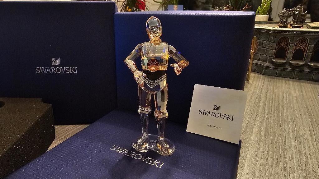 Swarovski Disney Star Wars C-3PO (1)! NIEUW!, Verzamelen, Swarovski, Ophalen of Verzenden, Nieuw, Figuurtje
