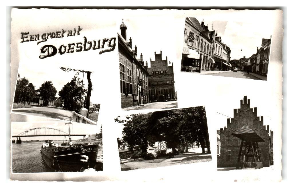 Doesburg, Een groet uit Doesburg, Verzenden, 1960 tot 1980, Gelopen, Gelderland