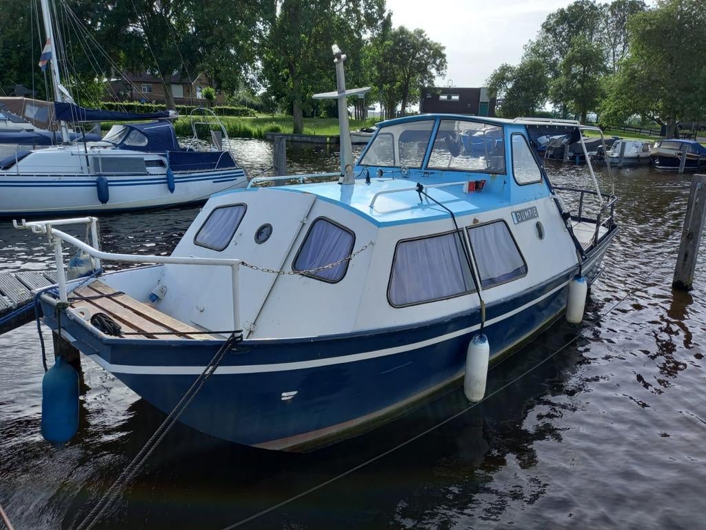 Leuke Doerak, kajuitboot, vaarklaar, Ophalen, Gebruikt, Staal, Diesel