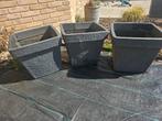 ‼️ 3 kunstof bloemen bakken‼️, Ophalen, Kunststof, Gebruikt, Minder dan 30 cm