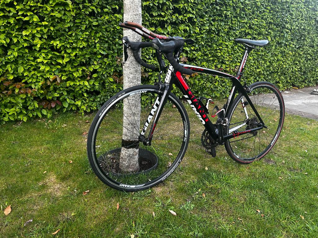 Giant TCR Composite 2 M (2013) racefiets, Ophalen, 28 inch, Gebruikt, Velgrem