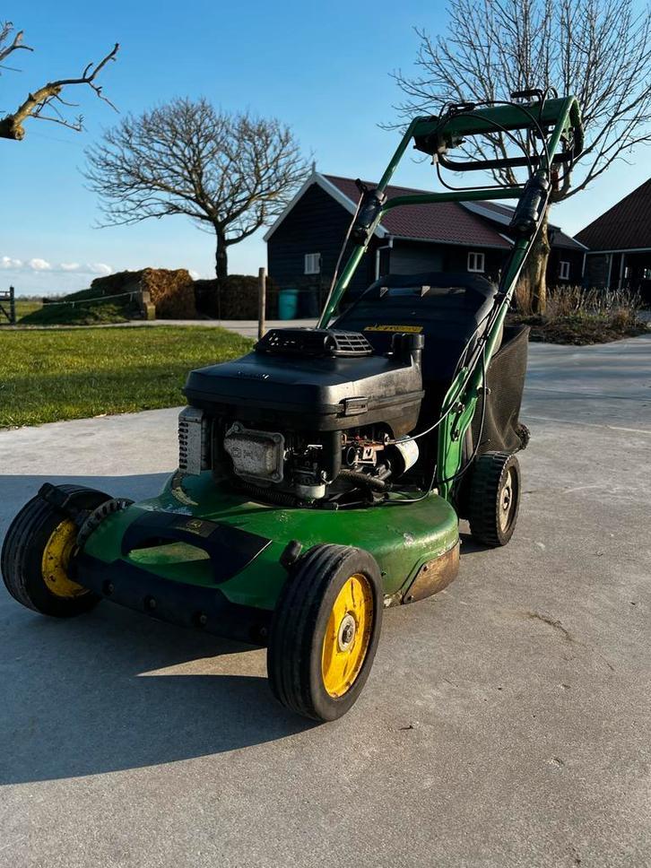 John Deere JX90CB Benzine Grasmaaier - Krachtig&betrouwbaar, Tuin en Terras, Grasmaaiers, Ophalen, Cirkelmaaier, Gebruikt, 50 cm of meer