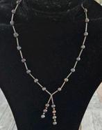 Zilveren ketting met parel, Verzenden, Zo goed als nieuw, Zilver, Zilver