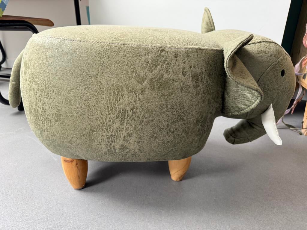 Kruk olifant groen, Ophalen of Verzenden, Zo goed als nieuw, Wanddecoratie