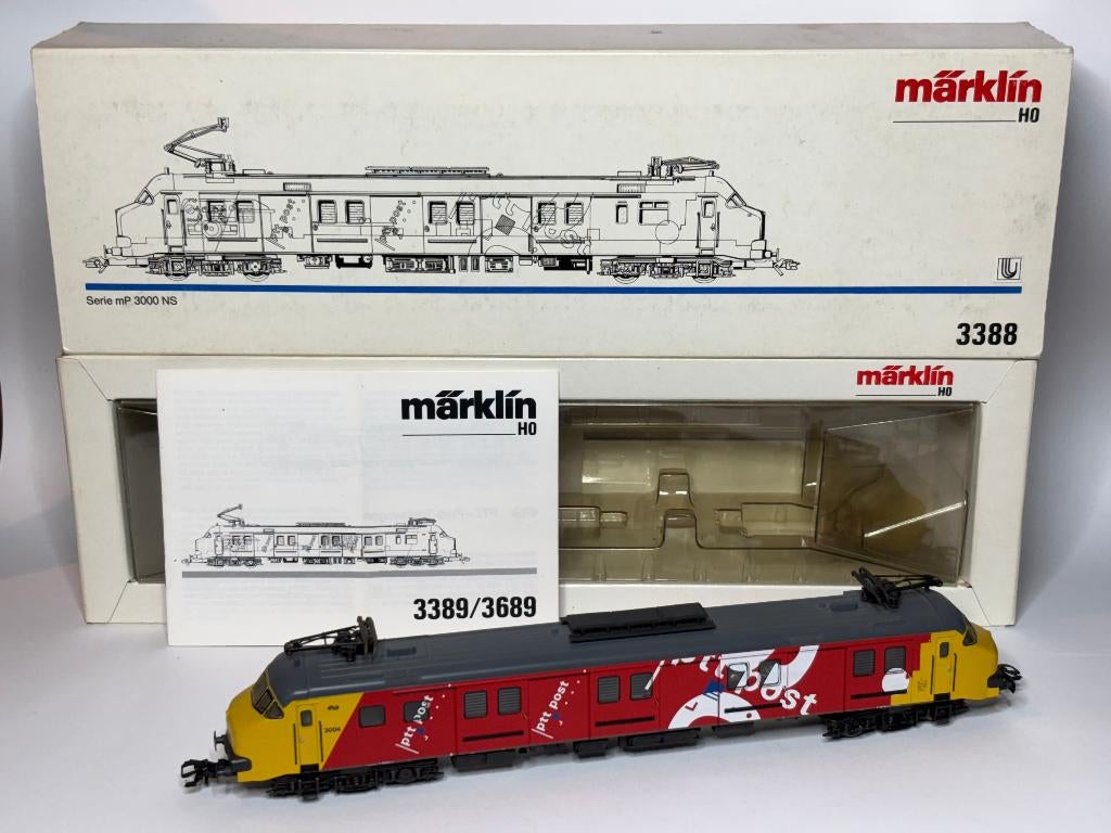 Märklin 3388 (mP 3004) digitaal (DELTA) vitrine model!, Hobby en Vrije tijd, Modeltreinen | H0, Wisselstroom, Locomotief, Ophalen of Verzenden