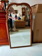 Antieke Soester spiegel - walnootkleur - 102x56cm, Ophalen, Rechthoekig, 50 tot 100 cm, 100 tot 150 cm