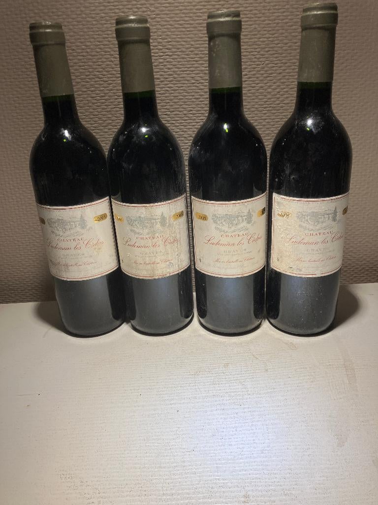 Château Ludeman les Cèdres, Frankrijk, Ophalen of Verzenden, Zo goed als nieuw, Rode wijn