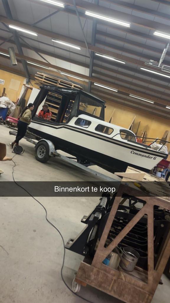 Kajuitboot  Bodewes Commander 6, Ophalen, Gebruikt, Minder dan 10 pk, 6 tot 9 meter