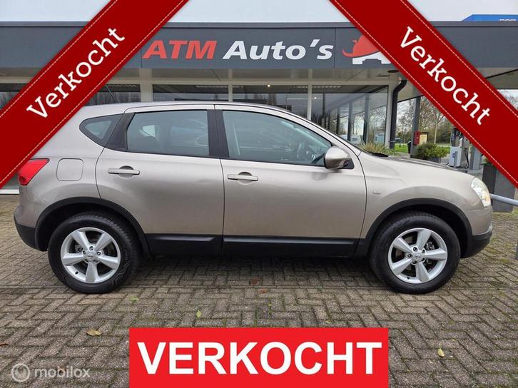 Nissan Qashqai 2.0Acenta Automaat Airco PDC Cruise Trekhaak, Auto's, Nissan, Bedrijf, Te koop, Qashqai, ABS, Airbags, Airconditioning