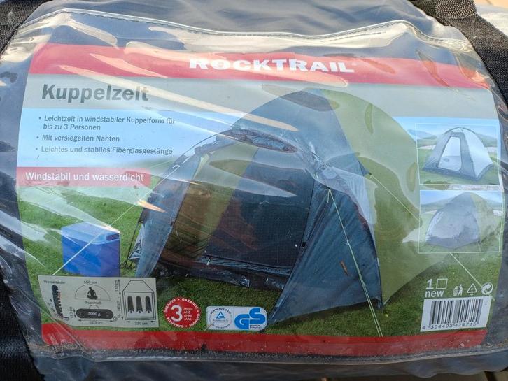Rocktrail koepeltent, 2x gebruikt, Caravans en Kamperen, Tenten, Ophalen of Verzenden
