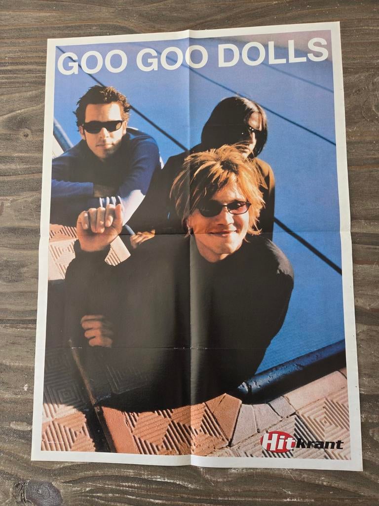 90s Poster van de band Goo Goo Dolls, Ophalen of Verzenden