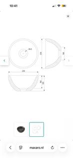 Waskom Sanitairwinkel - 23x12, Minder dan 50 cm, Nieuw, Ophalen of Verzenden, Minder dan 25 cm