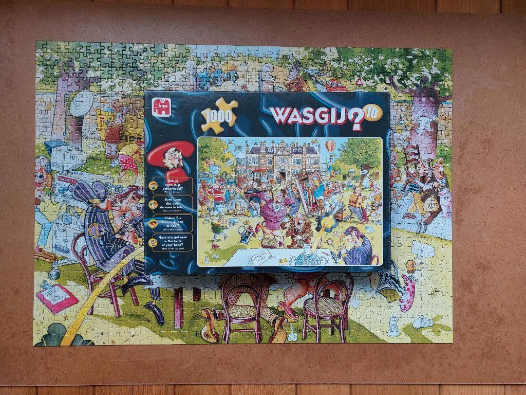 Puzzel Wasgij nr. 10, Ophalen of Verzenden, 500 t/m 1500 stukjes, Gebruikt, Legpuzzel