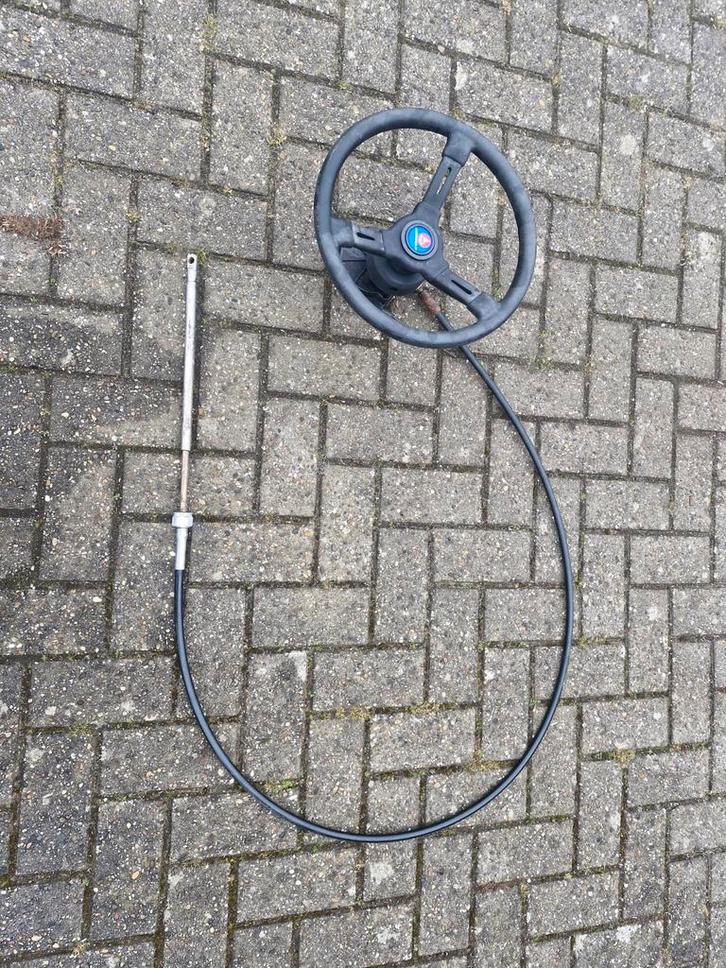 Stuur boot met stuurkabel, Watersport en Boten, Accessoires en Onderhoud, Gebruikt, Overige typen, Ophalen of Verzenden