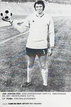 Spelerskaart Jan Jongbloed - FC Amsterdam / DWS, Verzenden, Zo goed als nieuw, Ajax, Spelerskaart