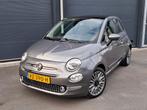 Fiat 500 1.2 Lounge 2018 Grijs Panoramadak, Voorwielaandrijving, Stof, 4 cilinders, 840 kg