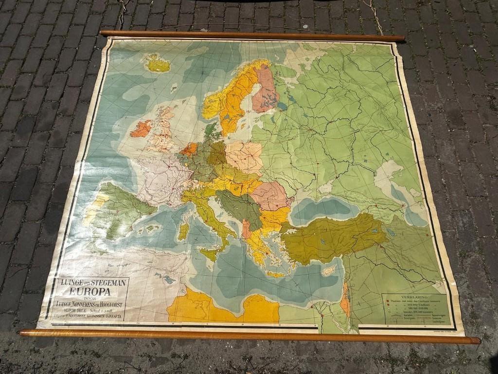 Europa, Luinge en Stegeman, Ophalen of Verzenden, Aardrijkskunde