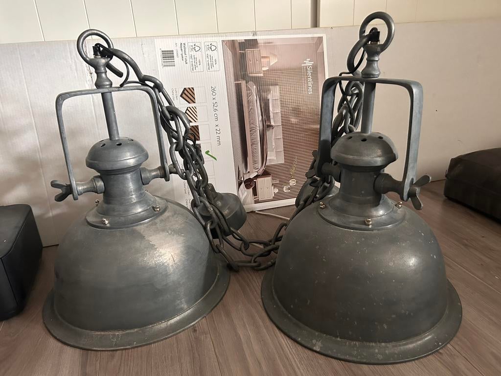 Hanglampen eettafel, Ophalen, Zo goed als nieuw, Minder dan 50 cm