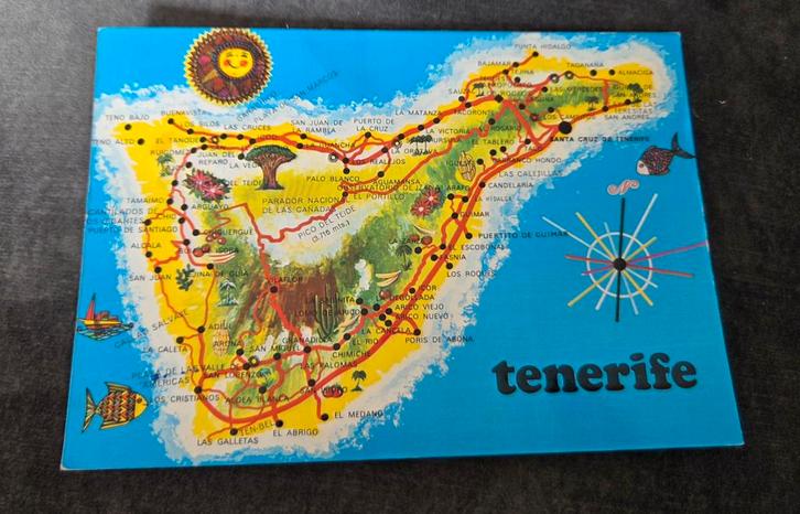 Tenerife, Verzamelen, Ansichtkaarten | Buitenland, Gelopen, Overig Europa, Verzenden