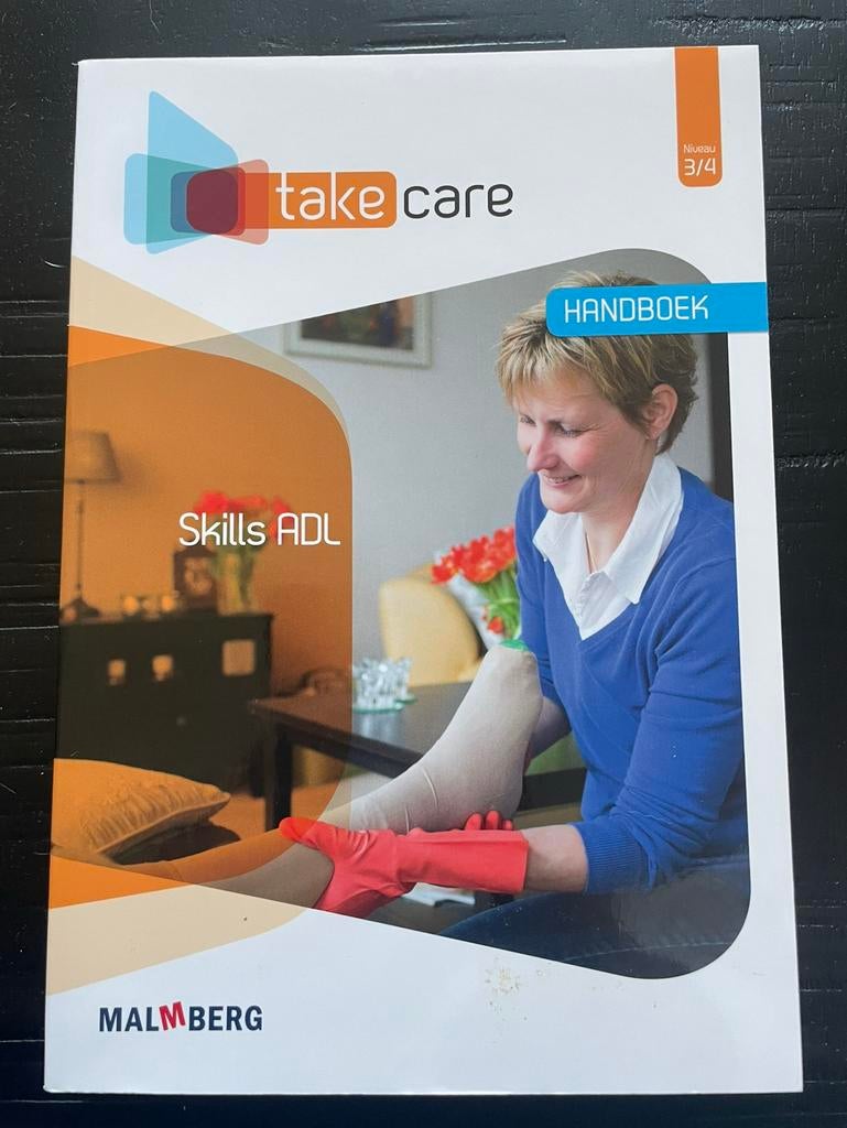 Skills ADL Handboek niveau 3/4, Ophalen of Verzenden, Zo goed als nieuw, Overige niveaus, Nederlands