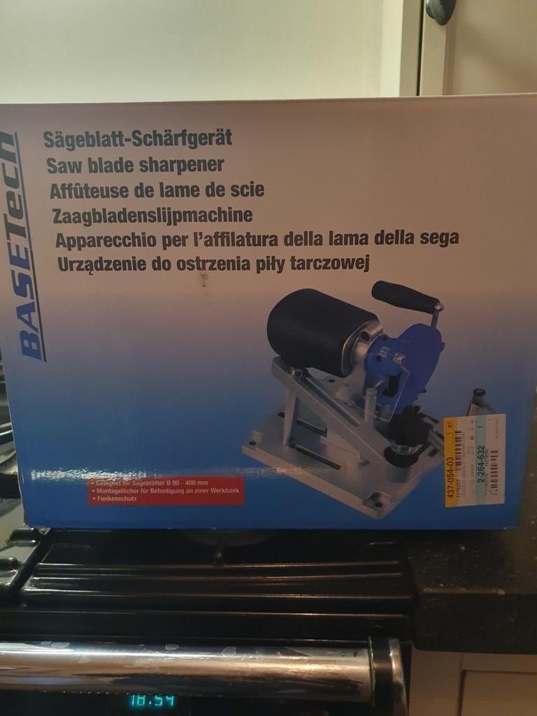 Zaagblad slijper, Ophalen, Nieuw