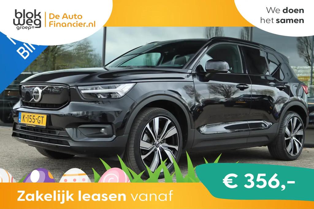 Volvo XC40 RECHARGE P8 AWD R-DESIGN 408PK € 25.850,00, Gebruikt, Zwart, Origineel Nederlands, 408 pk