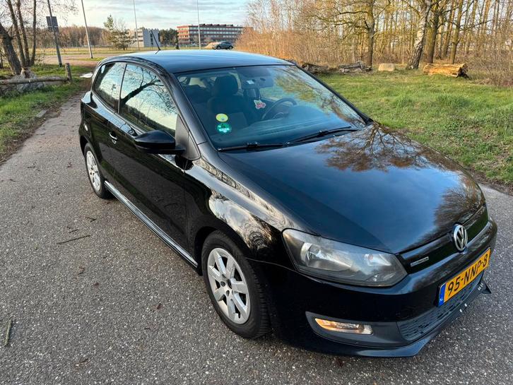 Volkswagen Polo 1.2 TDI 75PK 3D Bluemotion 2010 Zwart, Auto's, Volkswagen, Particulier, Polo, Boordcomputer, Climate control, Cruise Control