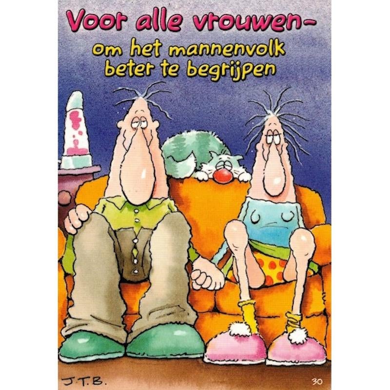 Verjaardagskaart Mannenvolk bij Stichting Superwens!, Diversen, Ophalen of Verzenden, Nieuw