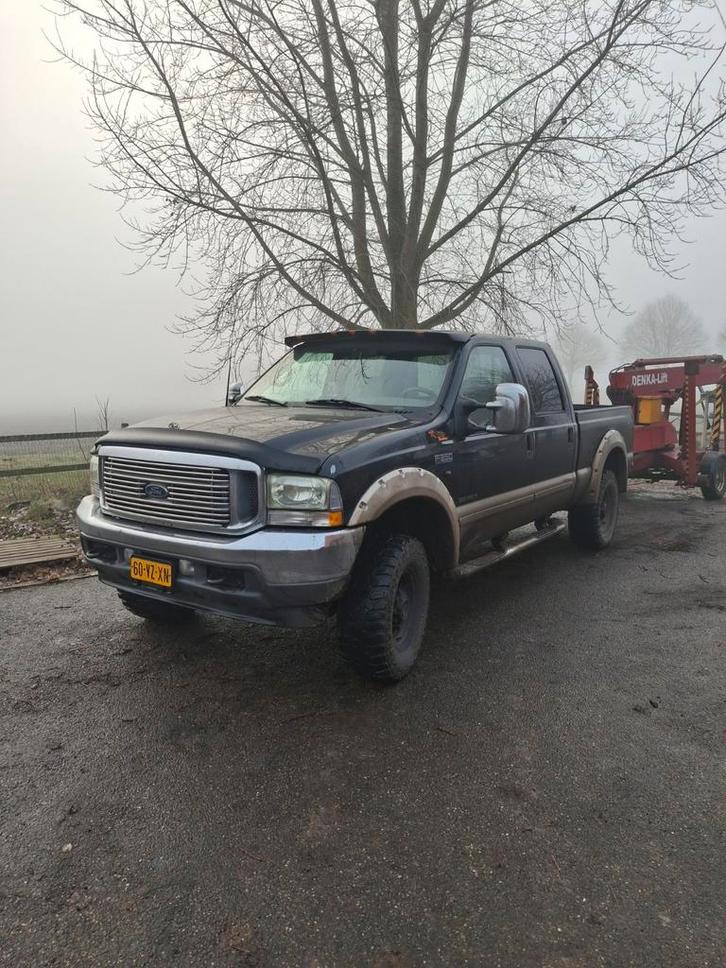 Ford F-350, Auto's, Bestelauto's, Particulier, 4x4, Ford, Diesel, Automaat, Origineel Nederlands, Zwart, Ophalen
