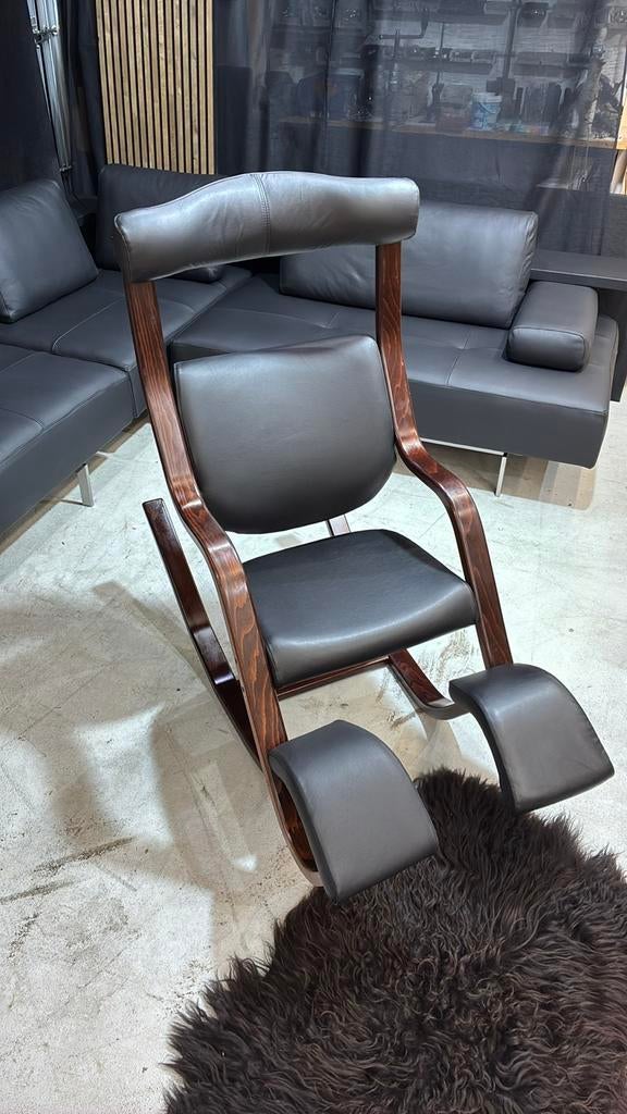 Stokke Varrier Gravity Balans stoel, Huis en Inrichting, Ophalen, ., Zwart, Zo goed als nieuw