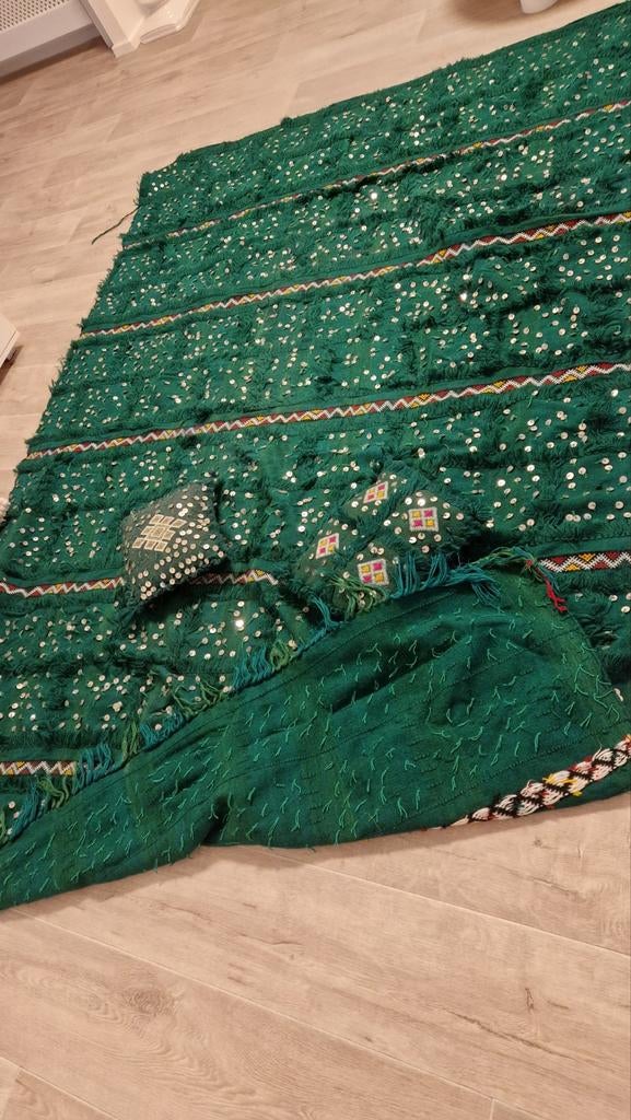 Arabische tapijten kleed, Hobby en Vrije tijd, Stoffen en Lappen, Ophalen, Katoen, 30 tot 200 cm, 120 cm of meer
