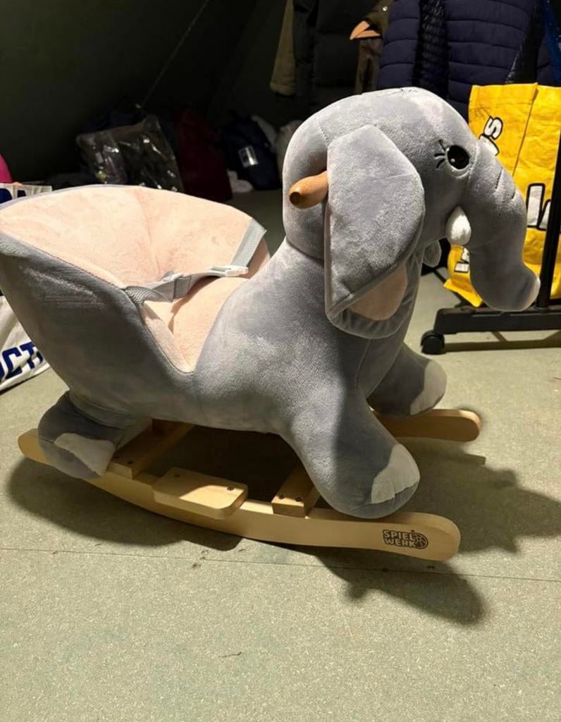 Schommelstoel met veiligheidsgordel, Ophalen of Verzenden, Nieuw