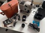 Vintage Camera Collectie: Praktica MTL5, Sunpak T24, Filmcam, Ophalen of Verzenden, Gebruikt, Spiegelreflex, Overige Merken