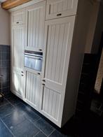 Complete eiken keuken met inbouwapparatuur, Ophalen of Verzenden, Gebruikt, Graniet of Steen, Hoekkeuken