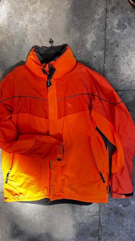 Salewa Gore-Tex heren jas mt.xxl, Ophalen of Verzenden, Zo goed als nieuw, Overige maten, Oranje