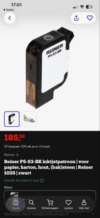 Reiner P5-S3-BK Inktpatroon Zwart voor JetStamp Printers, Computers en Software, Ophalen, Nieuw, Zwart-en-wit printen, Inkjetprinter