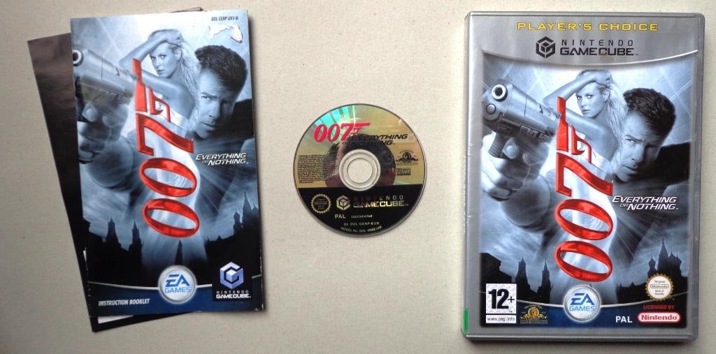 James Bond Everything or Nothing voor de Nintendo GameCube, Spelcomputers en Games, Games | Nintendo GameCube, Zo goed als nieuw