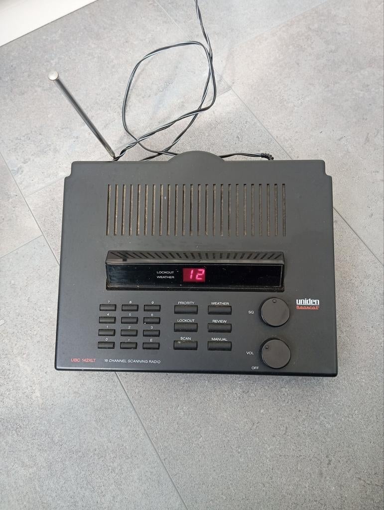 Uniden UBC 142XLT 16-kanaals scanning radio, Ophalen