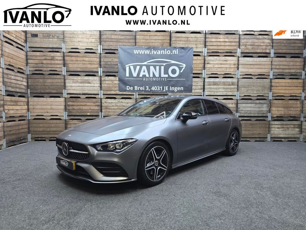 Mercedes-Benz CLA-klasse Shooting Brake 200 Business Solutio, Auto's, Mercedes-Benz, Gebruikt, 4 cilinders, Leder en Stof, 163 pk