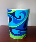 Vintage prullenbak, Gebruikt, Ophalen of Verzenden, Minder dan 10 liter, Metaal