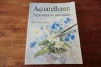 schilderboek - Aquarelleren - Hazel Harrison, Ophalen of Verzenden, Gelezen, Tekenen en Schilderen