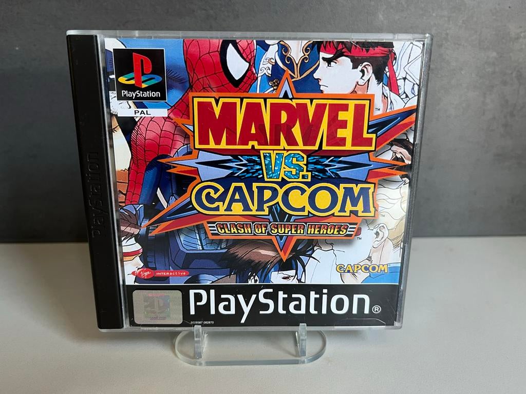 Marvel vs. Capcom: Clash of Super Heroes PlayStation 1, Gebruikt, Vechten, T, 2 spelers