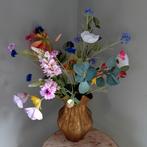 Boeket bloemen kunst, Ophalen of Verzenden, Zo goed als nieuw