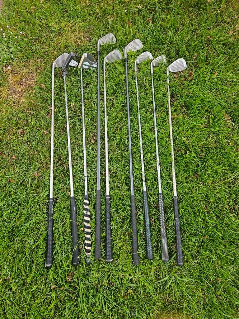 9 golfclubs voor 30,-, Sport en Fitness, Golf, Ophalen, Club