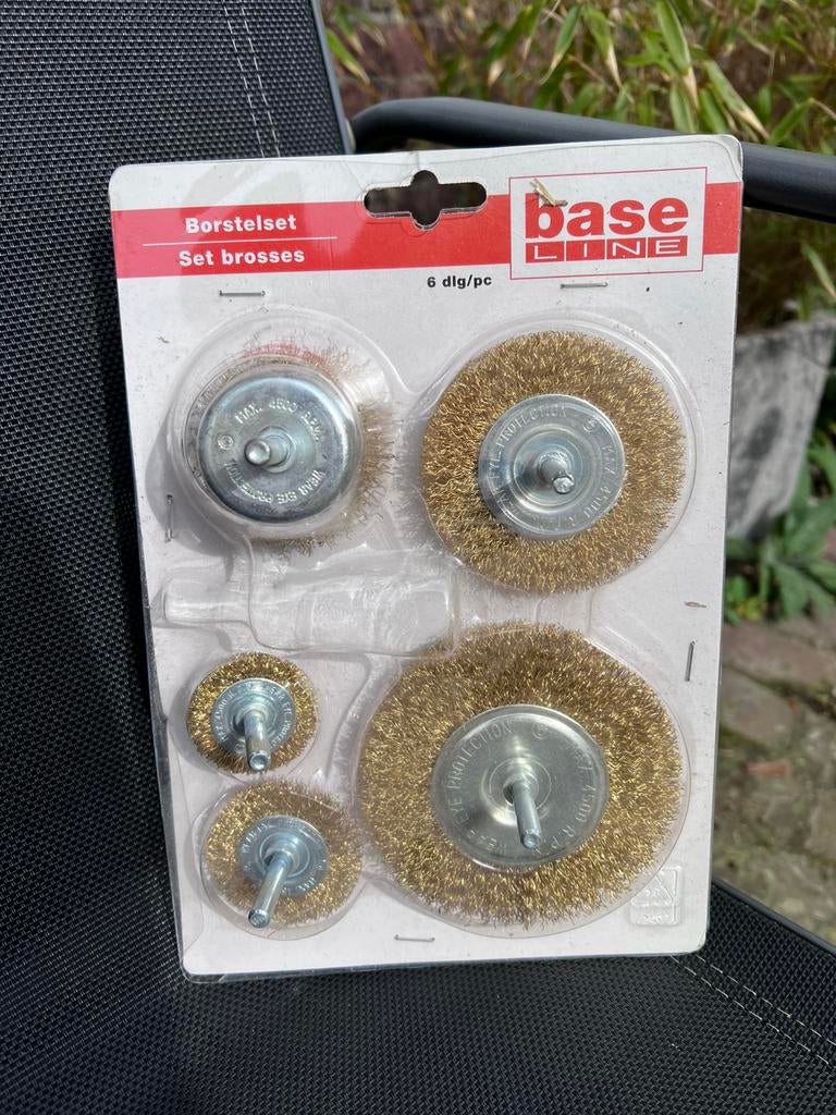 Baseline staalborstel set – 5 stuks, Ophalen of Verzenden, Nieuw