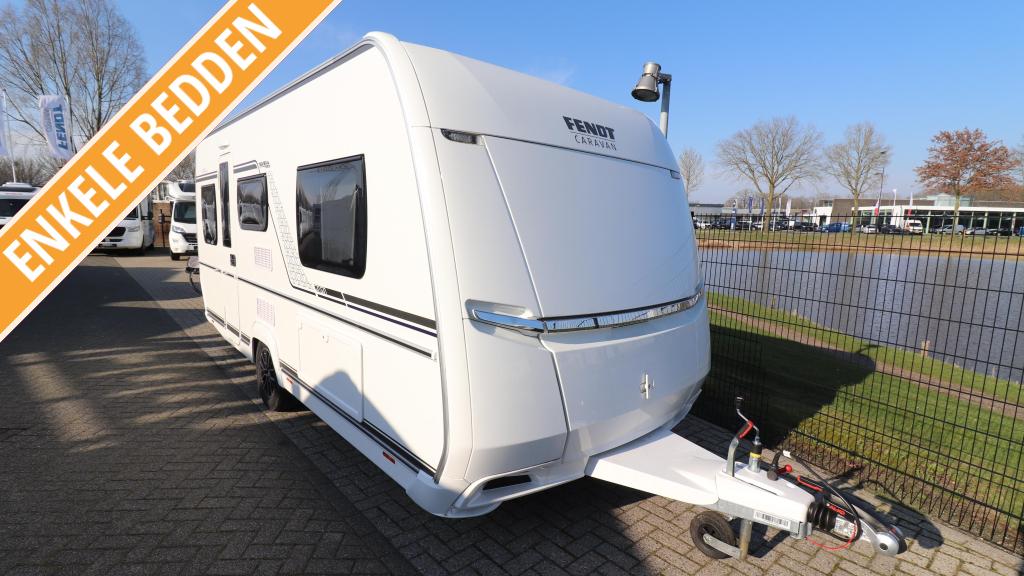 Fendt Apero 465 TG Model BJ. '26 Enkele bedden / ATC, Caravans en Kamperen, Caravans, Schokbreker, Bedrijf, Tot en met 3, Fendt