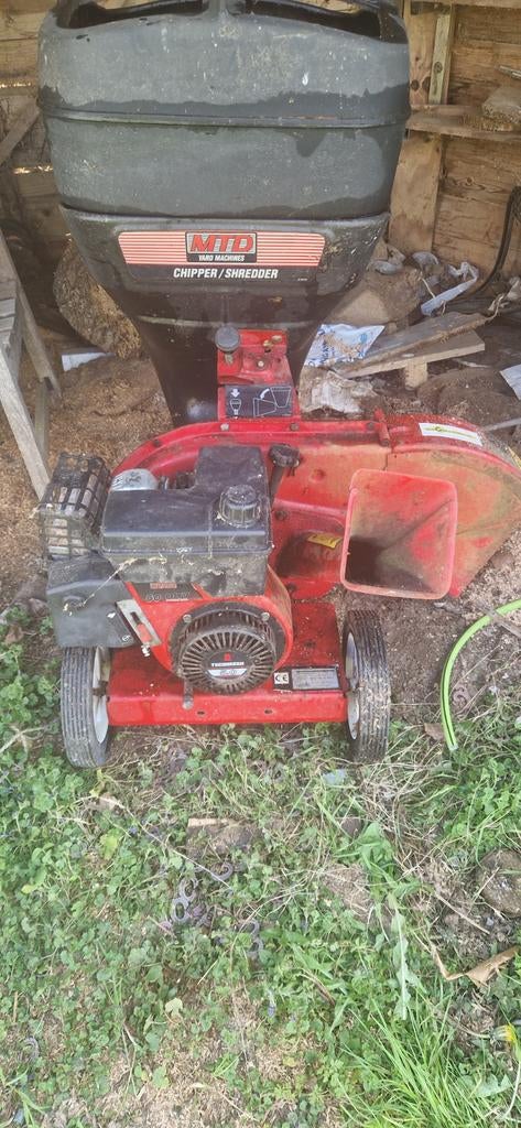 Hakselaar 5pk .voor de doe het zelver, Tuin en Terras, Hakselaars, Ophalen, Benzine, Gebruikt, MTD