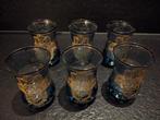 6 Turkse theeglazen uit Tunesië, Glas of Glazen, Ophalen of Verzenden, Overige stijlen, Glas